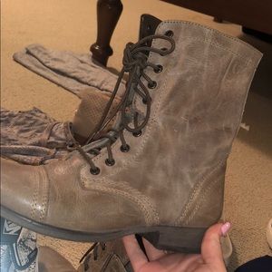 Steve Madden Combat Boots